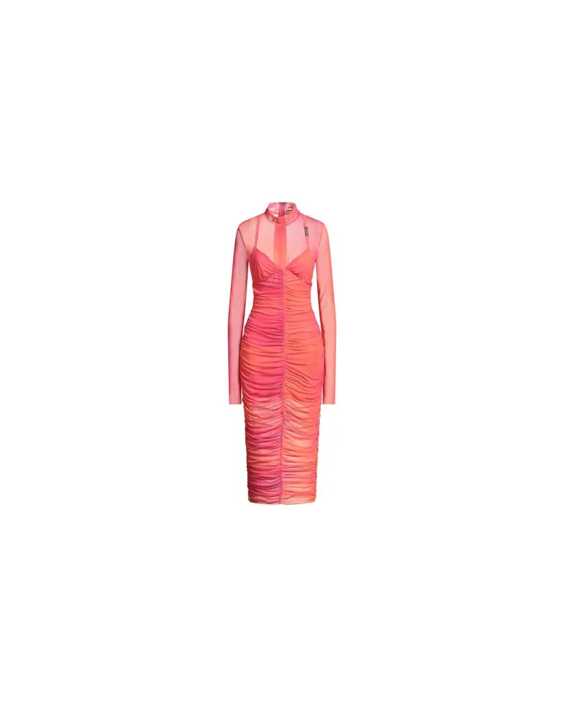 Versace Jeans KLEIDER - Midi-Kleiderauf YOOX.COM Orange