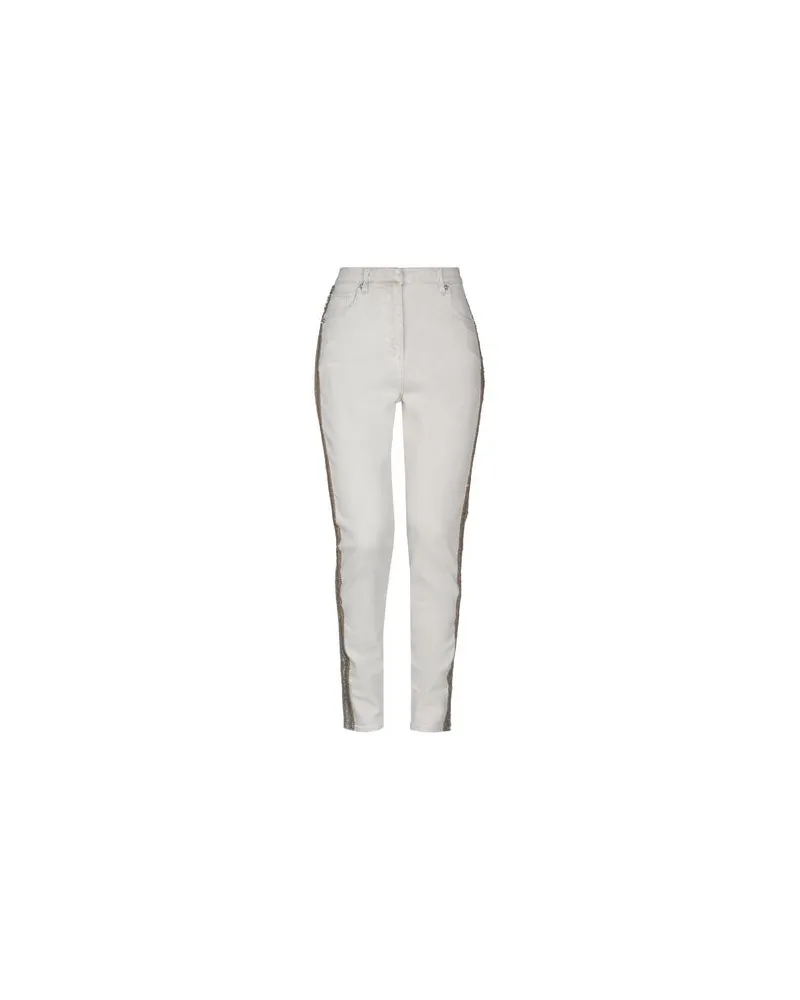 Blumarine HOSEN & RÖCKE - Jeanshosenauf YOOX.COM Beige