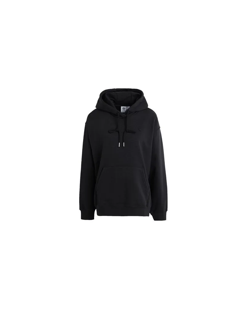 adidas HOODIE  - TOPS - Sweatshirtsauf YOOX.COM Schwarz