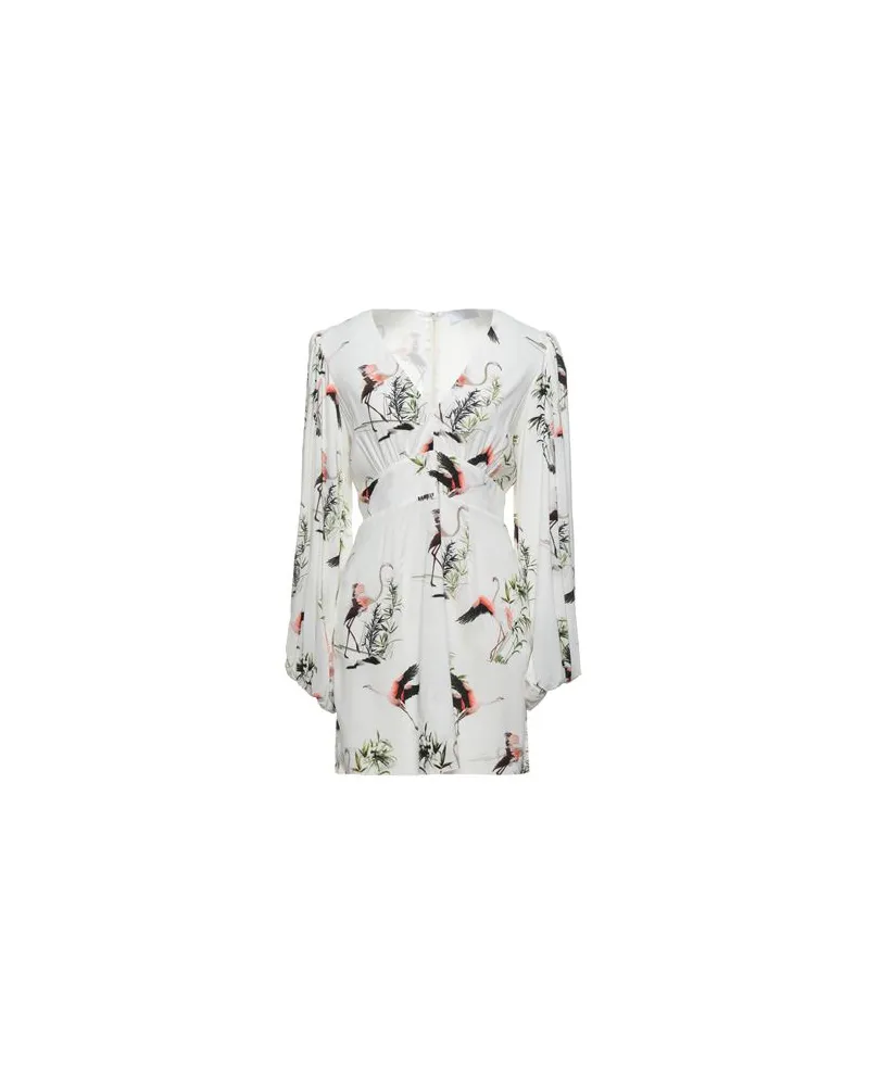 Aglini KLEIDER - Mini-Kleiderauf YOOX.COM Weiß