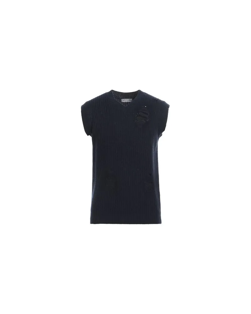 Daniele Alessandrini STRICKWAREN - Pulloverauf YOOX.COM Marineblau