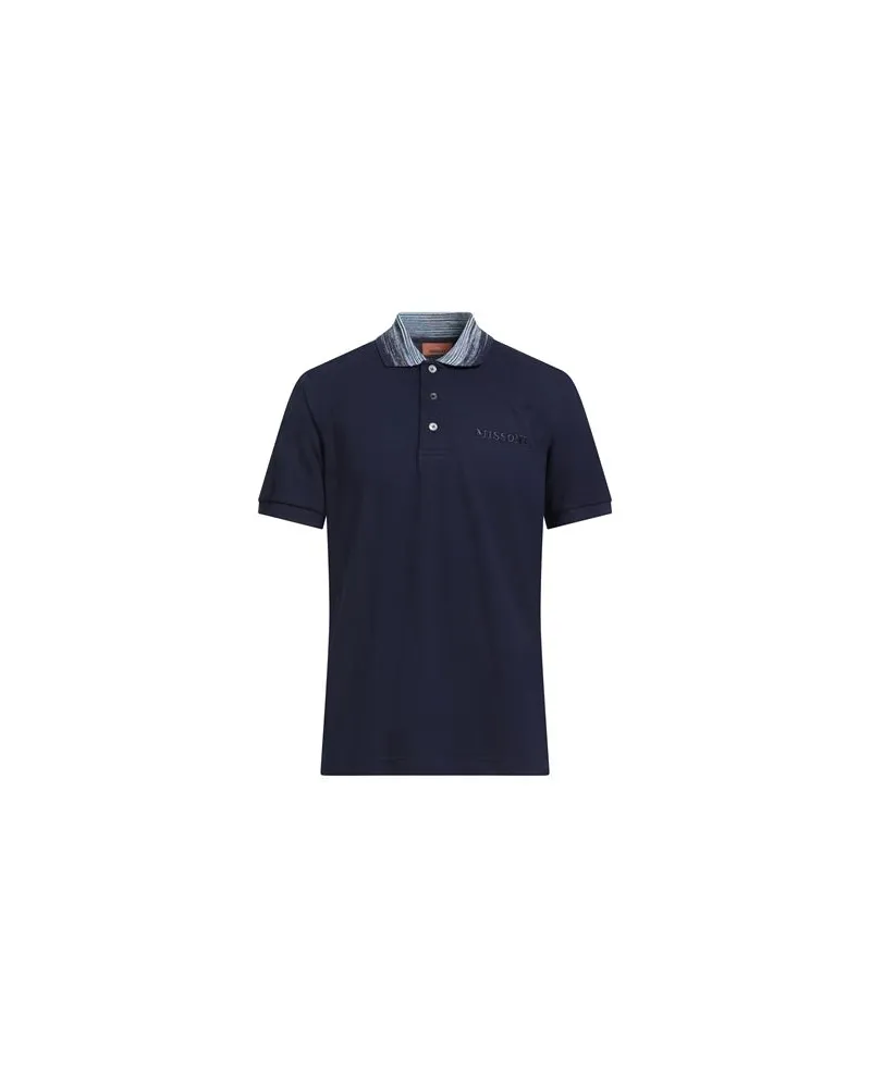 Missoni TOPS - Poloshirtsauf YOOX.COM Marineblau