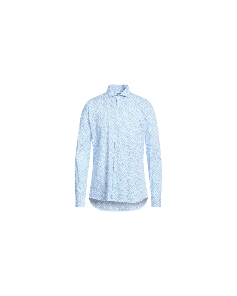 AT.P.CO TOPS - Hemdenauf YOOX.COM Azurblau