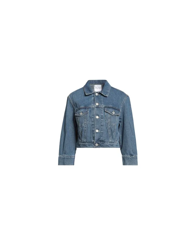 Extè JACKEN & MÄNTEL - Jeansjacken/Mäntelauf YOOX.COM Blau