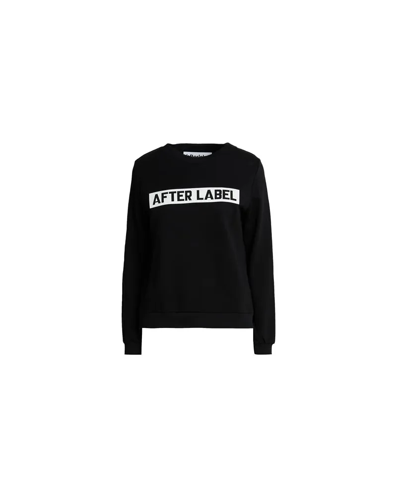 AFTER/LABEL TOPS - Sweatshirtsauf YOOX.COM Schwarz