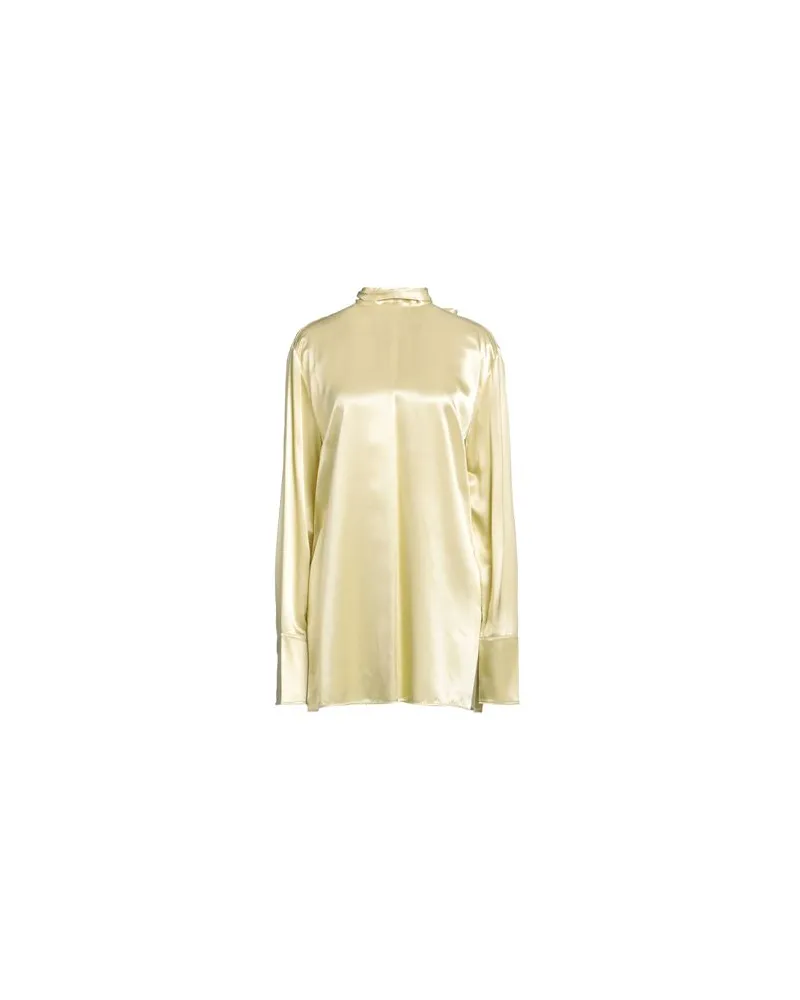 Jil Sander TOPS - Hemdenauf YOOX.COM Pastellgelb