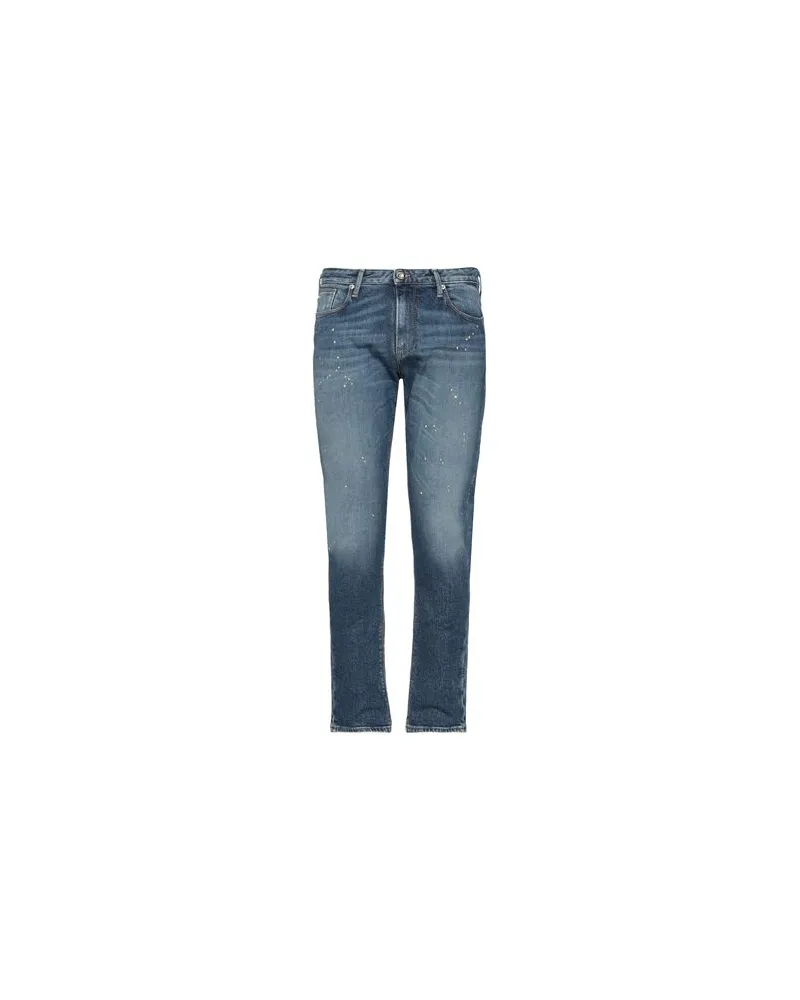 Emporio Armani HOSEN & RÖCKE - Jeanshosenauf YOOX.COM Blau