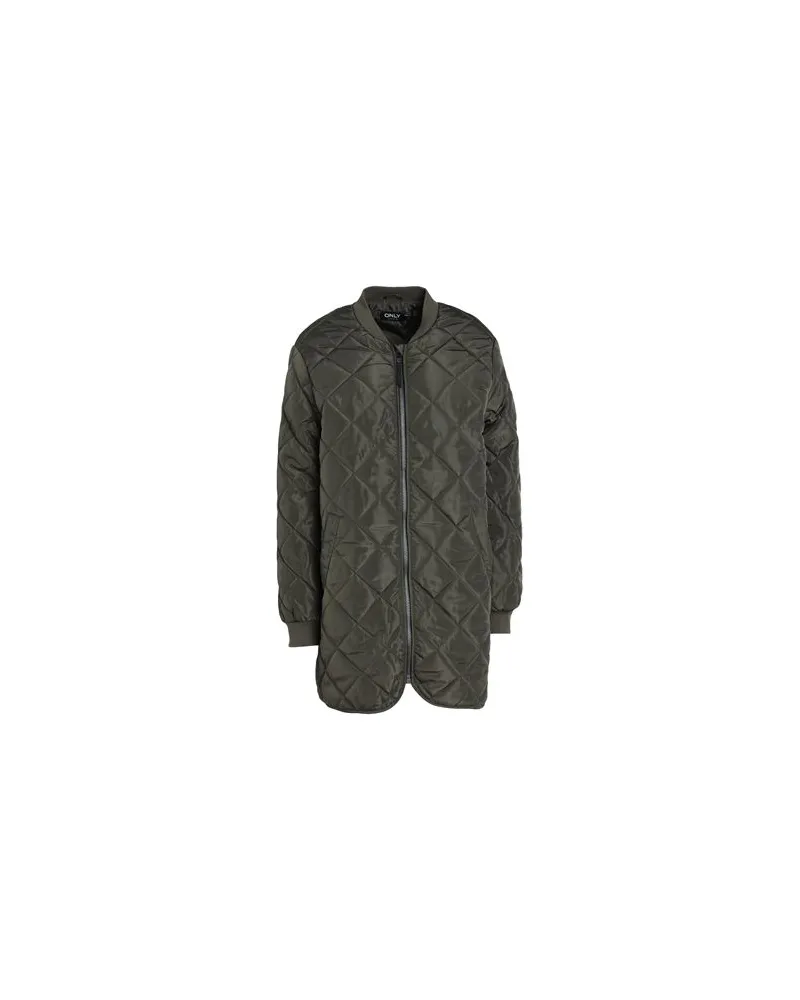 only JACKEN & MÄNTEL - Pufferjacken & Daunenjackenauf YOOX.COM Militärgrün