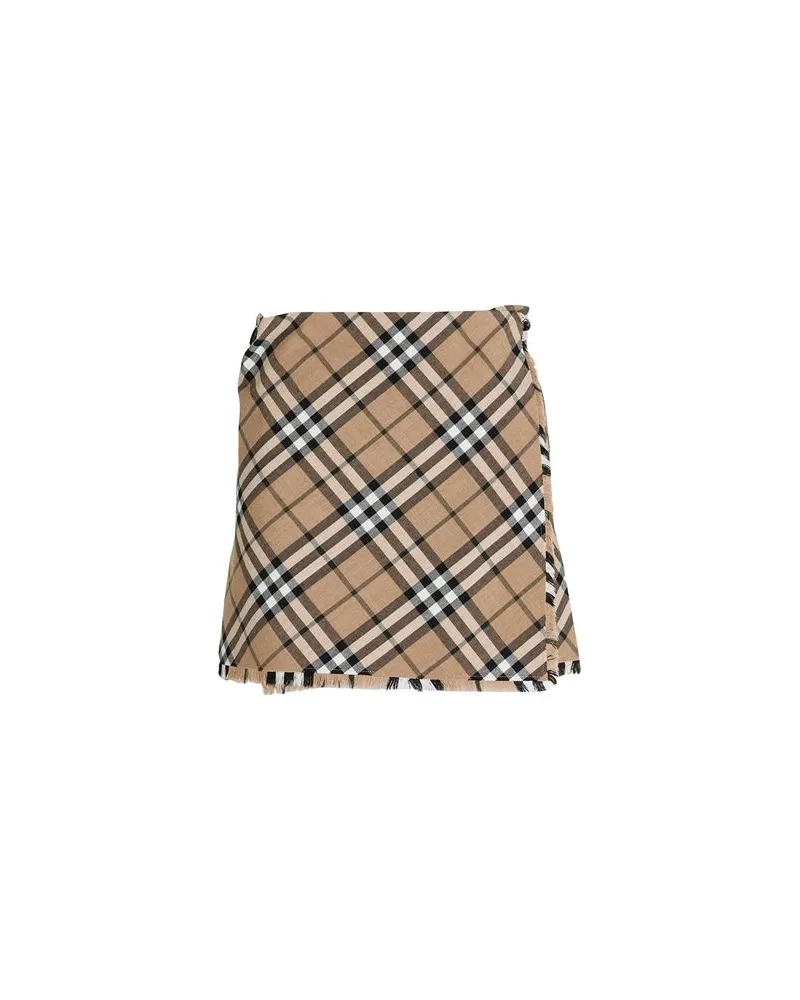 Burberry HOSEN & RÖCKE - Miniröckeauf YOOX.COM Beige
