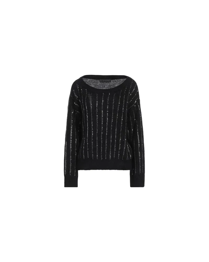 Icona By Kaos STRICKWAREN - Pulloverauf YOOX.COM Schwarz