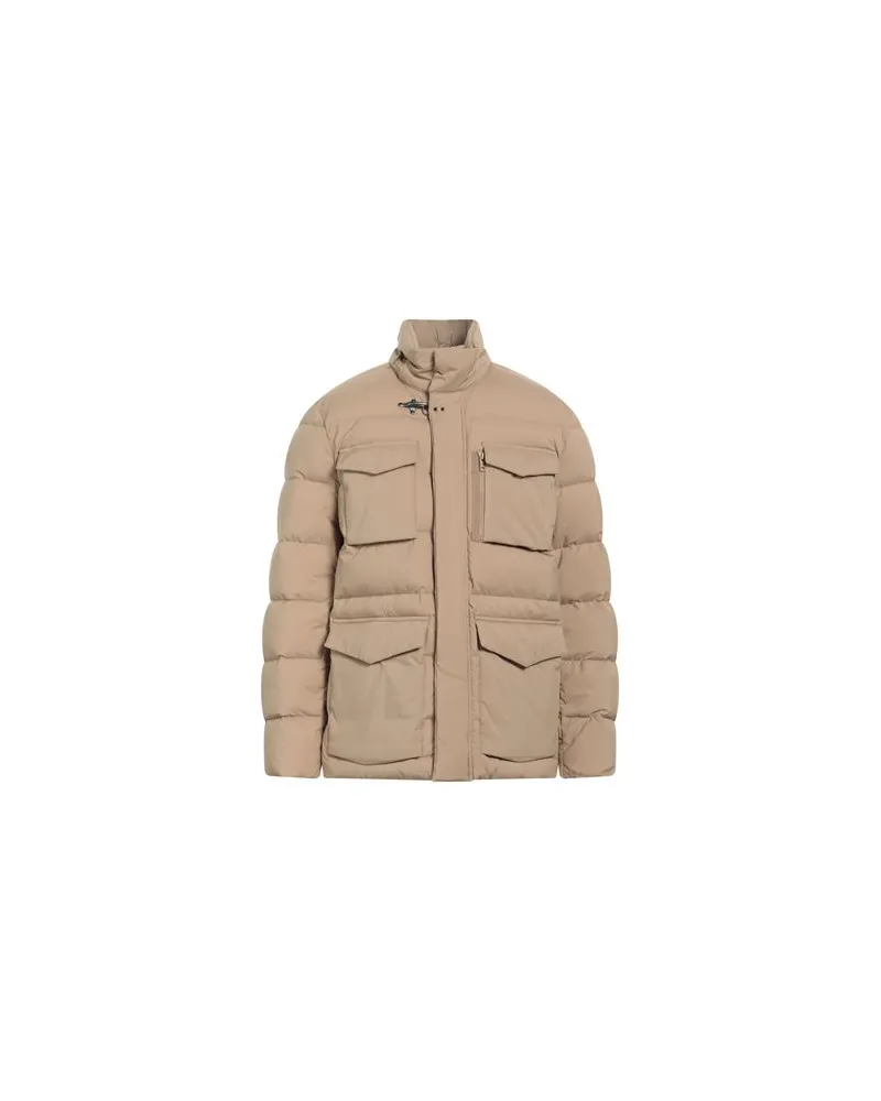 Fay JACKEN & MÄNTEL - Pufferjacken & Daunenjackenauf YOOX.COM Beige