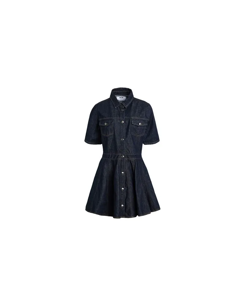 MSGM KLEIDER - Mini-Kleiderauf YOOX.COM Blau