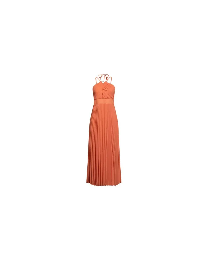 KONTATTO KLEIDER - Maxi-Kleiderauf YOOX.COM Orange