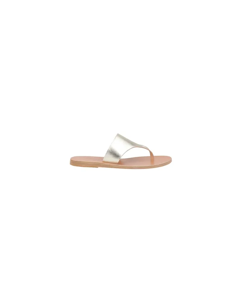 Ancient Greek Sandals SCHUHE - Zehentrennerauf YOOX.COM Platin
