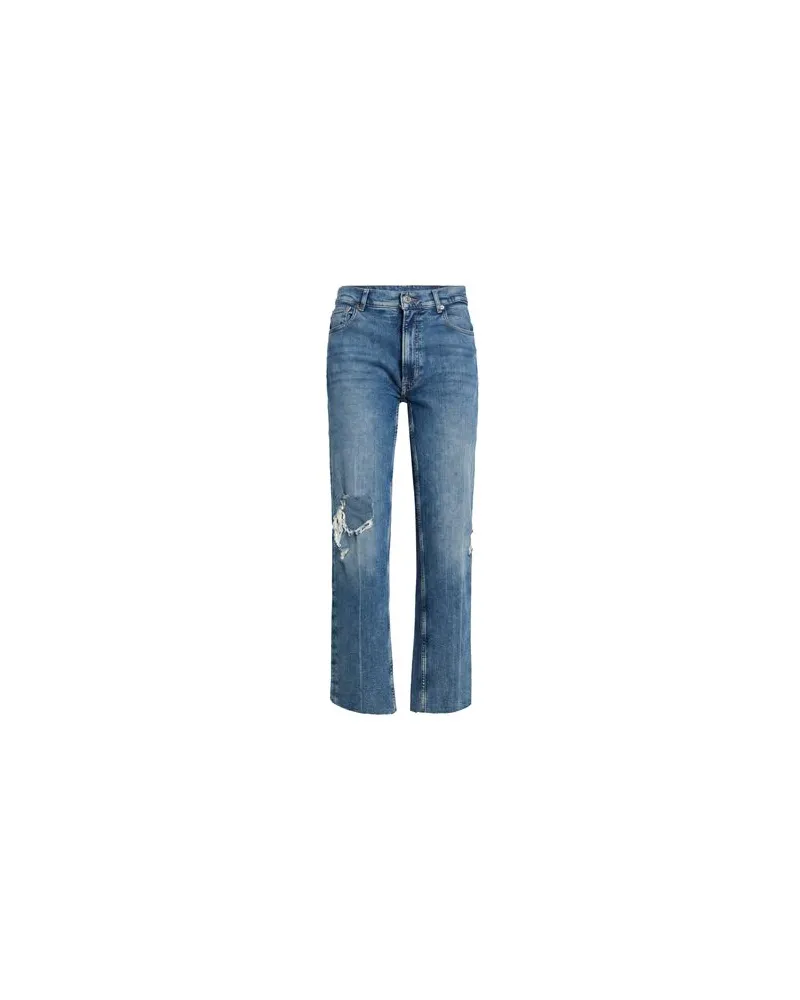 HUGO BOSS HOSEN & RÖCKE - Jeanshosenauf YOOX.COM Blau