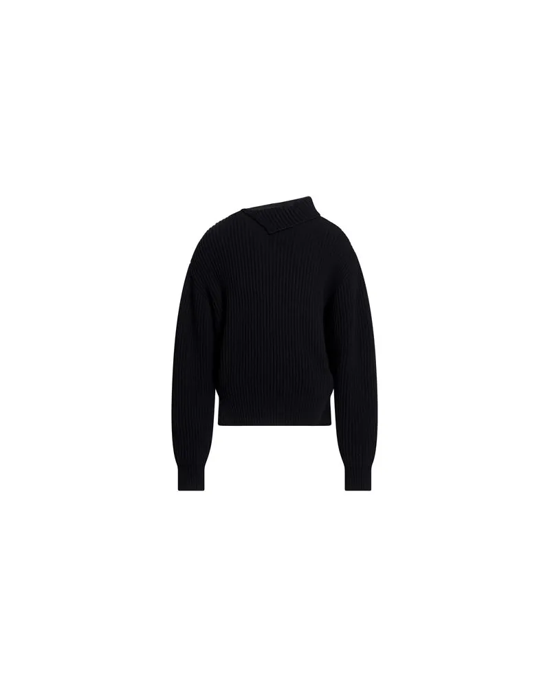 Jil Sander STRICKWAREN - Rollkragenpulloverauf YOOX.COM Schwarz