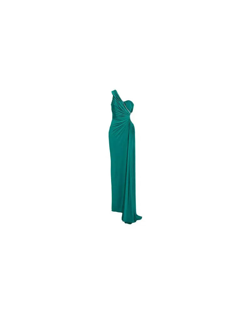 Forever Unique KLEIDER - Maxi-Kleiderauf YOOX.COM Smaragdgrün
