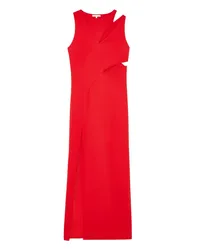 Patrizia Pepe Midi-Kleid Rot