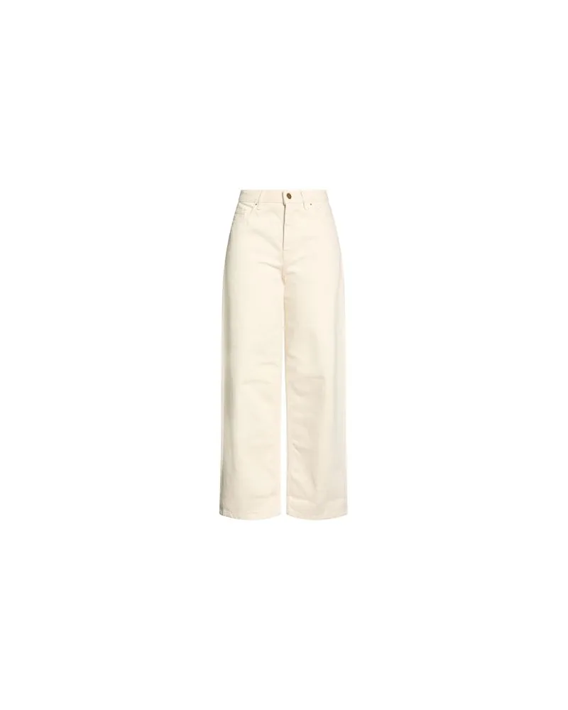 Moncler HOSEN & RÖCKE - Jeanshosenauf YOOX.COM Elfenbein