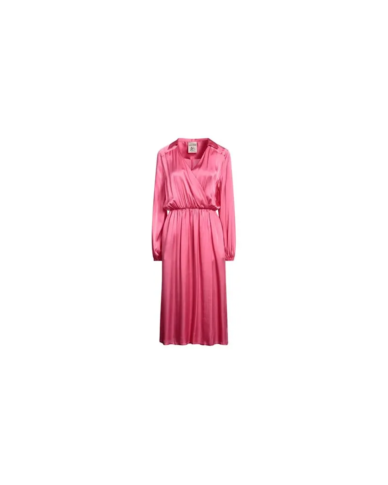 Semicouture KLEIDER - Midi-Kleiderauf YOOX.COM Magenta