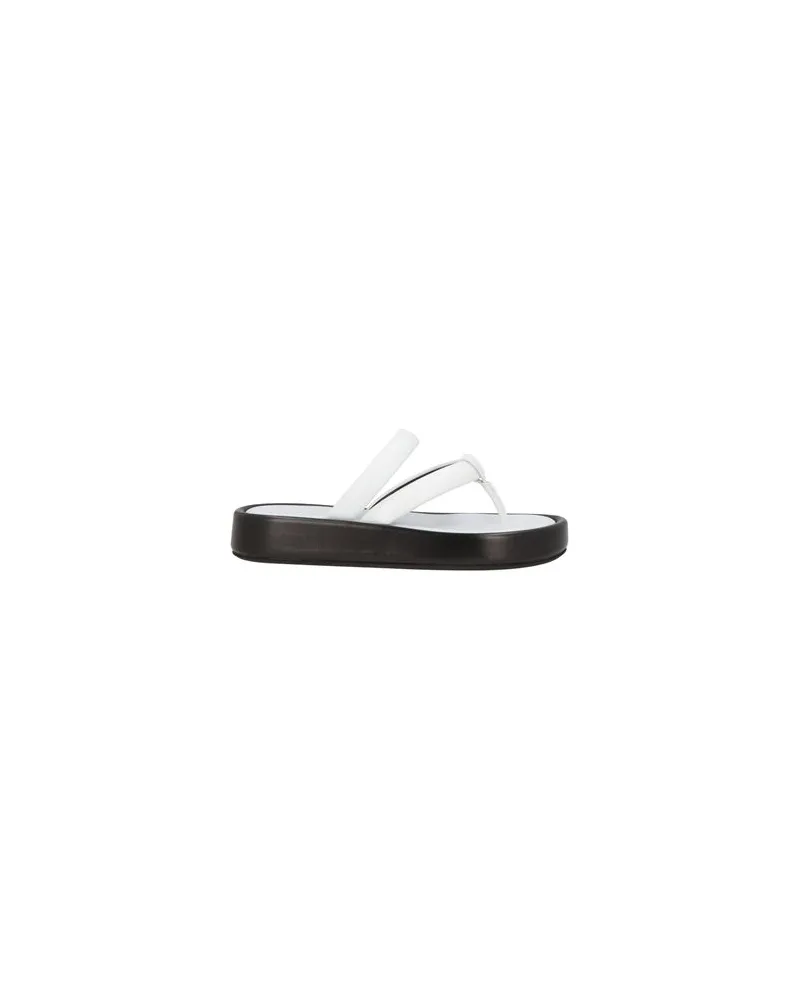 Sergio Rossi SCHUHE - Zehentrennerauf YOOX.COM Weiß