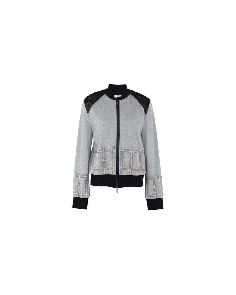 MARANI JEANS TOPS - Sweatshirtsauf YOOX.COM Grau