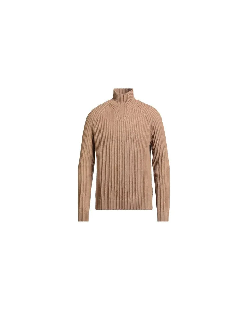 HUGO BOSS STRICKWAREN - Rollkragenpulloverauf YOOX.COM Kamel