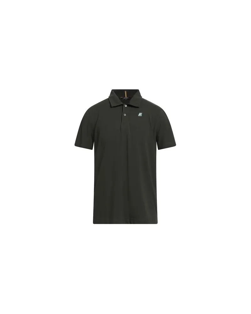 K-Way TOPS - Poloshirtsauf YOOX.COM Militärgrün