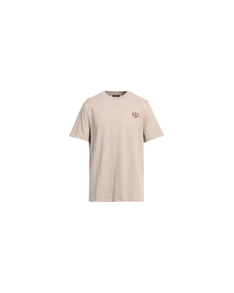 A.P.C. TOPS - T-shirtsauf YOOX.COM Beige