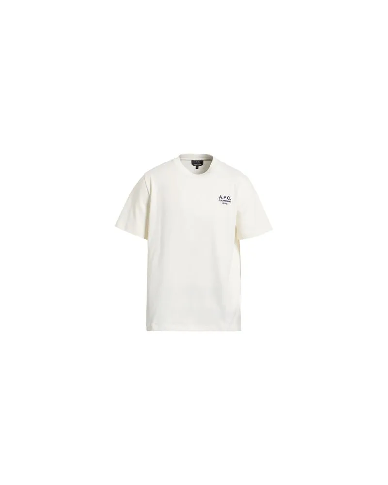 A.P.C. TOPS - T-shirtsauf YOOX.COM Elfenbein