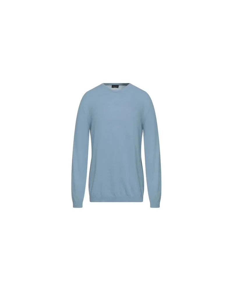 Roberto Collina STRICKWAREN - Pulloverauf YOOX.COM Himmelblau