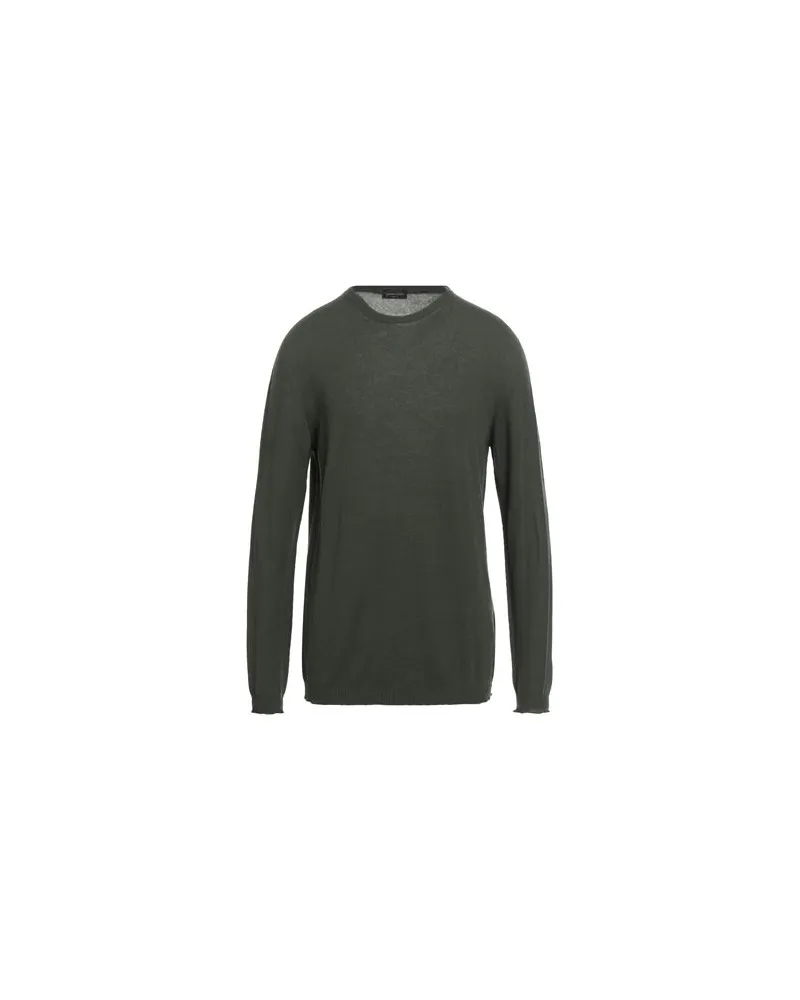 Roberto Collina STRICKWAREN - Pulloverauf YOOX.COM Militärgrün