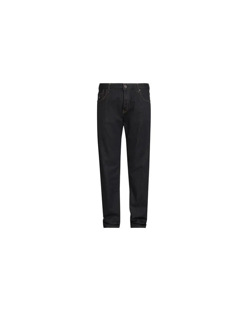 MOORER HOSEN & RÖCKE - Jeanshosenauf YOOX.COM Blau