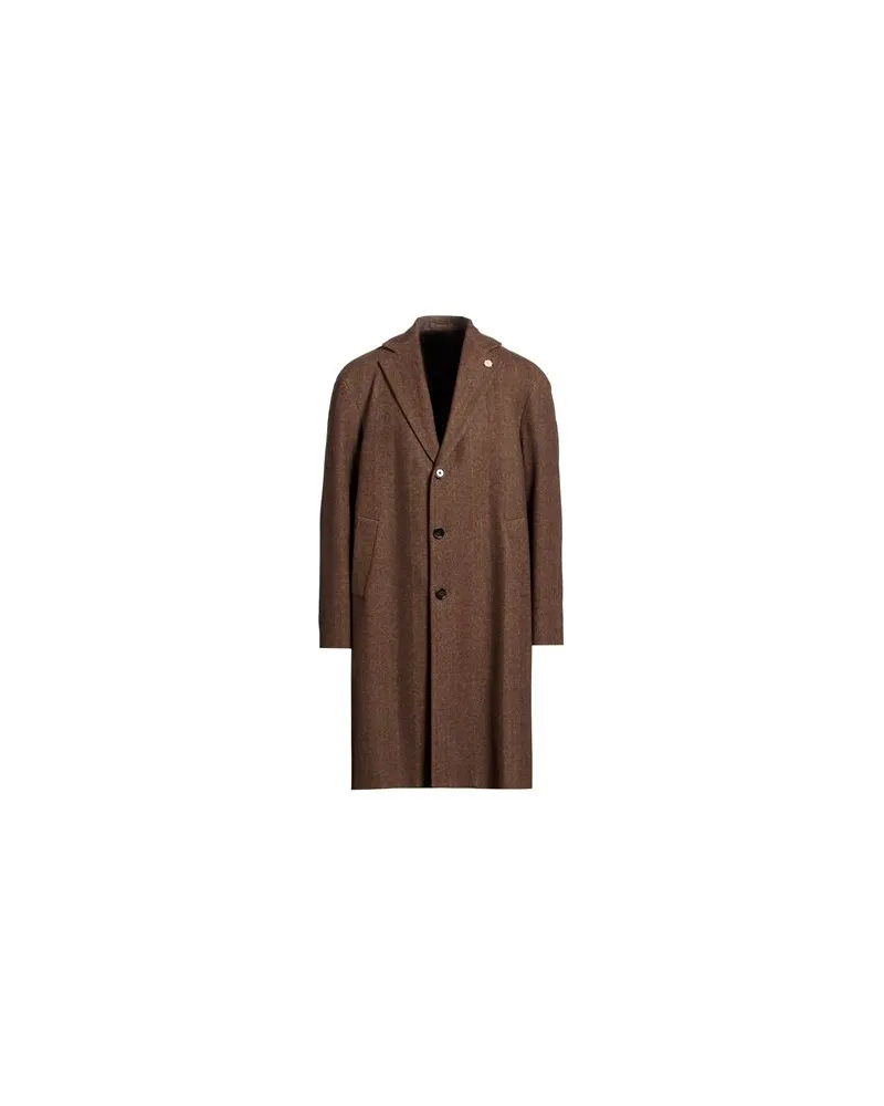 LARDINI JACKEN & MÄNTEL - Mäntelauf YOOX.COM Braun