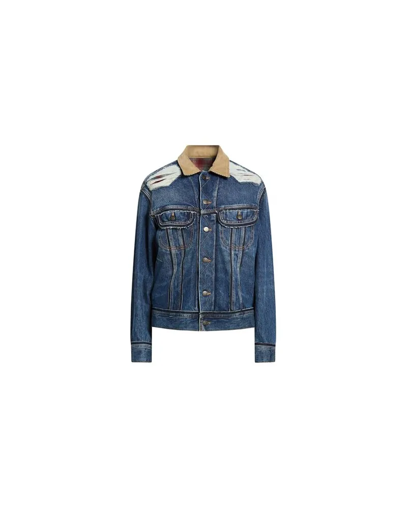 Maison Margiela JACKEN & MÄNTEL - Jeansjacken/Mäntelauf YOOX.COM Blau