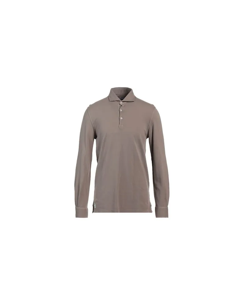 Fedeli TOPS - Poloshirtsauf YOOX.COM Hellbraun
