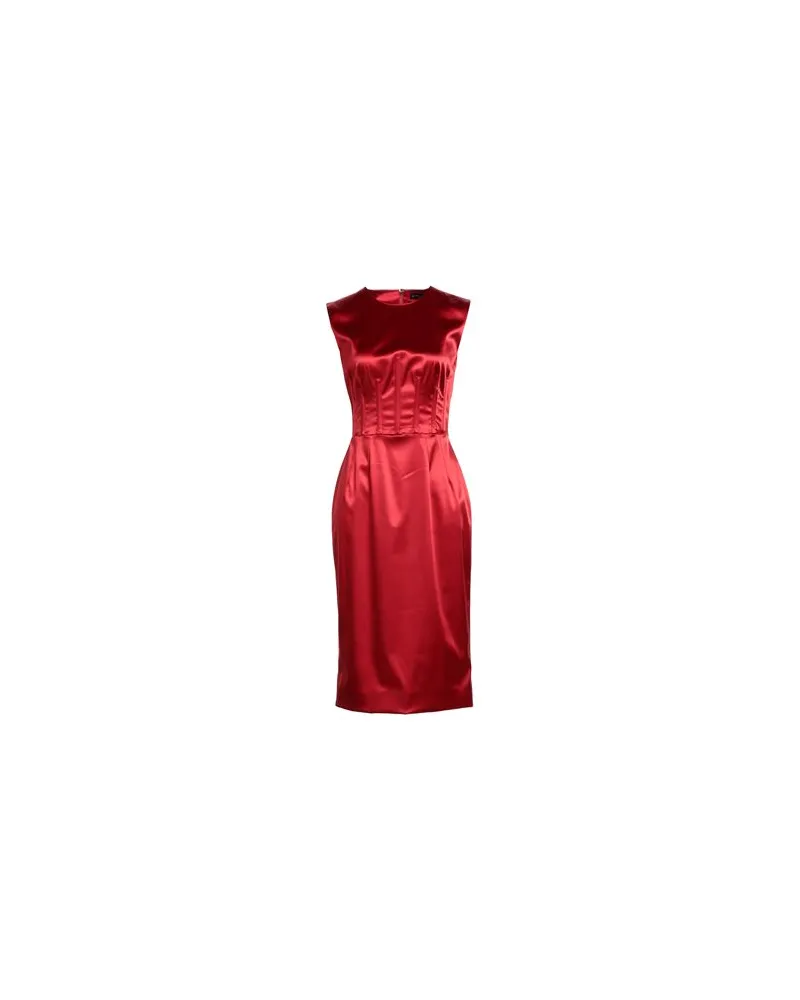 Dolce & Gabbana KLEIDER - Midi-Kleiderauf YOOX.COM Rot