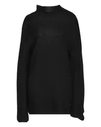 Manila Grace Rollkragenpullover Schwarz