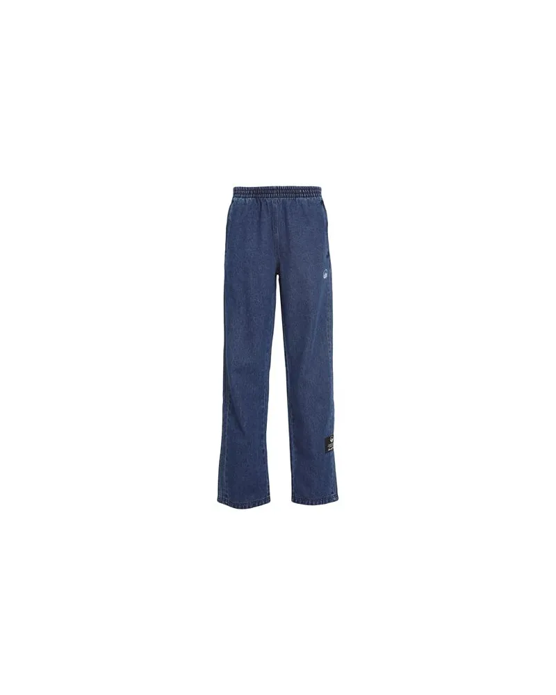 adidas DENIM PANT  - HOSEN & RÖCKE - Jeanshosenauf YOOX.COM Blau