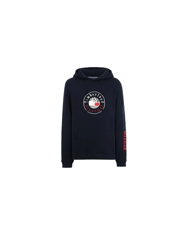 Timberland THXTBL RI LOGO HOODIE  - TOPS - Sweatshirtsauf YOOX.COM Nachtblau