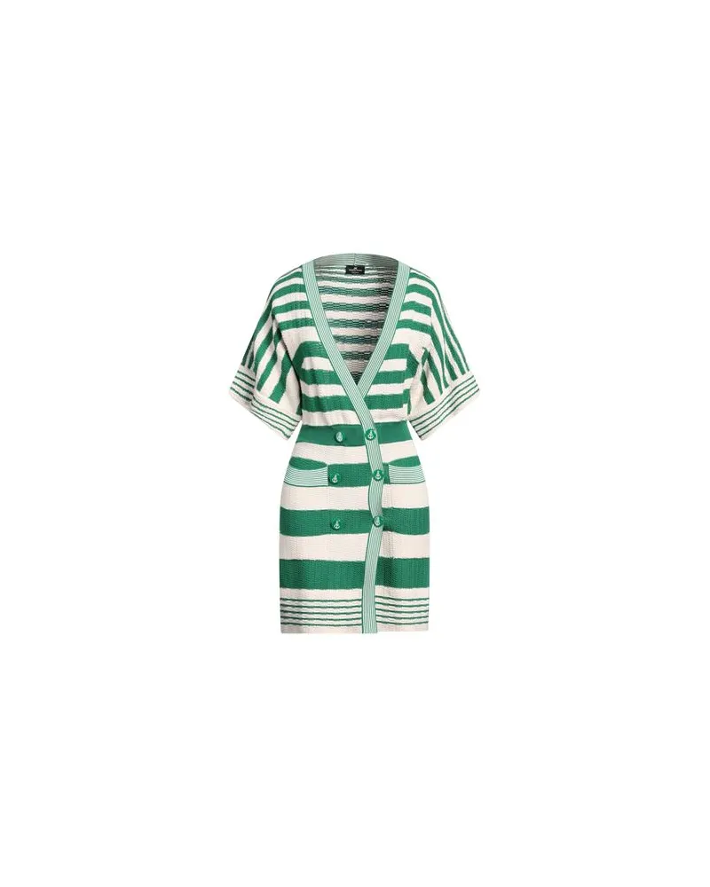 Elisabetta Franchi KLEIDER - Mini-Kleiderauf YOOX.COM Grün