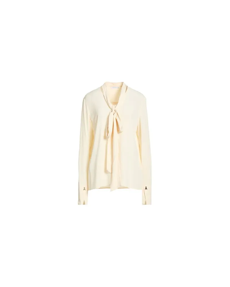Patrizia Pepe TOPS - Hemdenauf YOOX.COM Cremeweiß