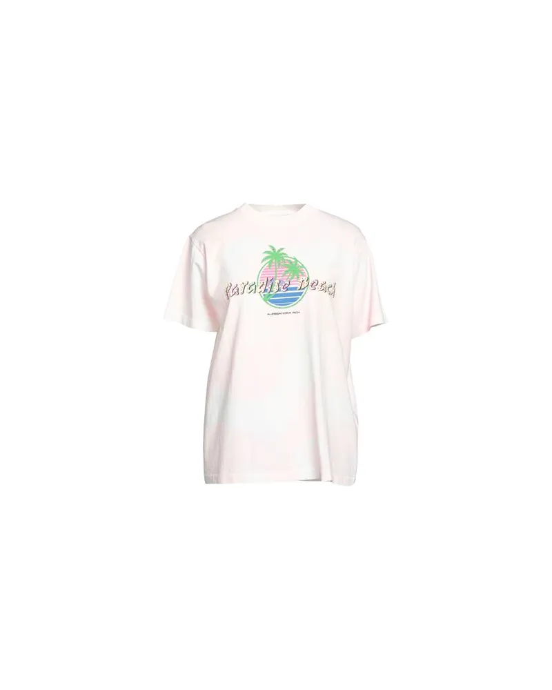 Alessandra Rich TOPS - T-shirtsauf YOOX.COM Rosa