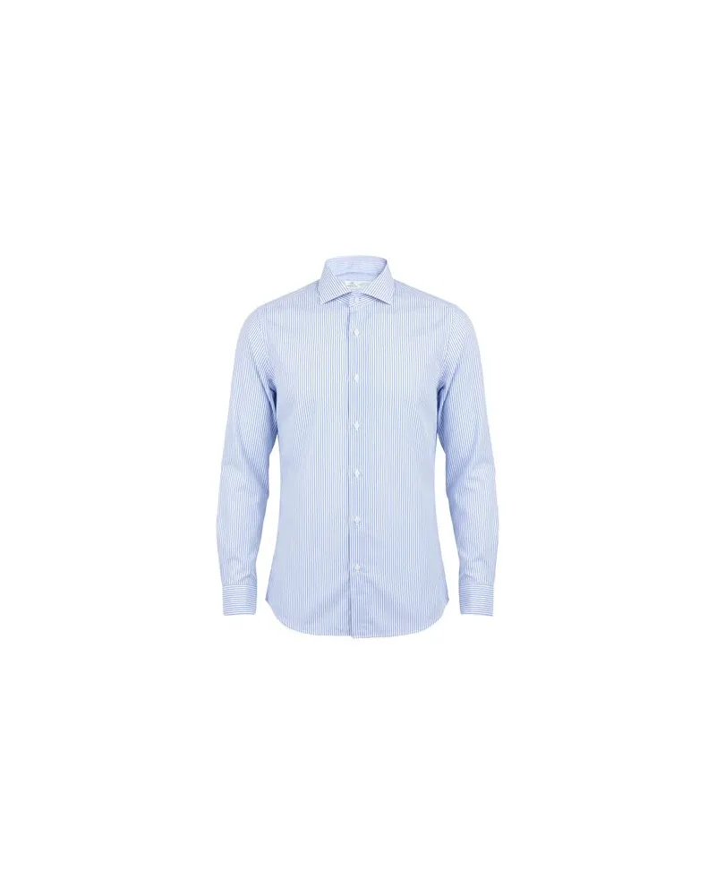 Luigi Borrelli TOPS - Hemdenauf YOOX.COM Azurblau