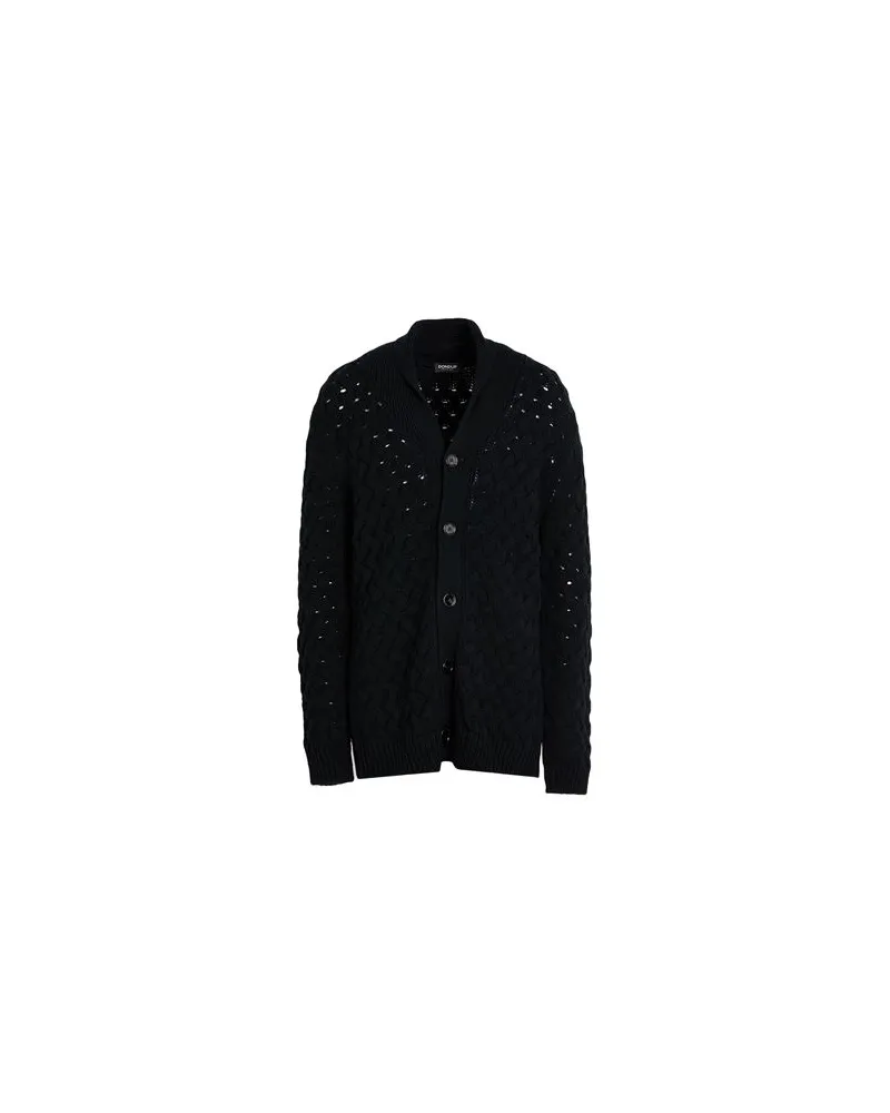 Dondup STRICKWAREN - Strickjackenauf YOOX.COM Schwarz
