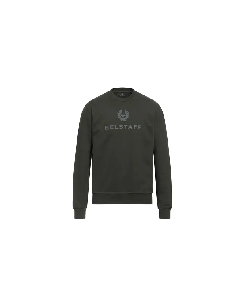 Belstaff TOPS - Sweatshirtsauf YOOX.COM Dunkelgrün