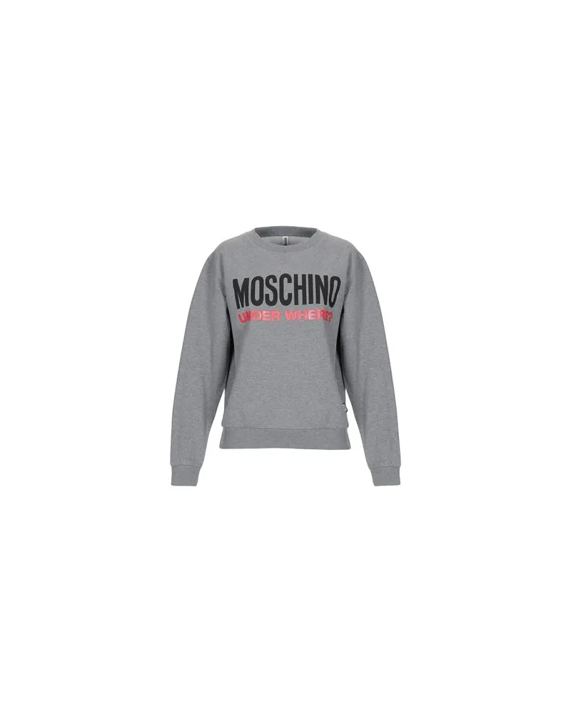 Moschino TOPS - Sweatshirtsauf YOOX.COM Grau