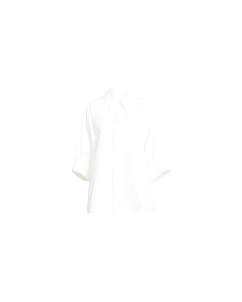 Jil Sander TOPS - Hemdenauf YOOX.COM Weiß
