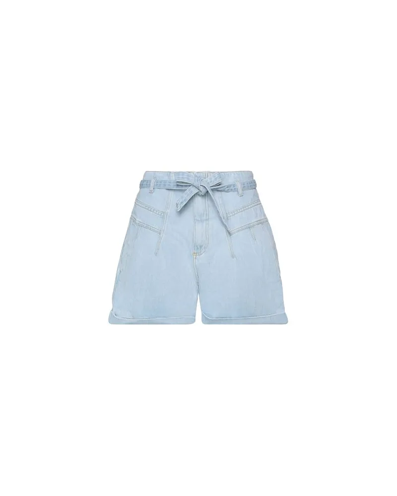 Pinko HOSEN & RÖCKE - Jeansshortsauf YOOX.COM Blau