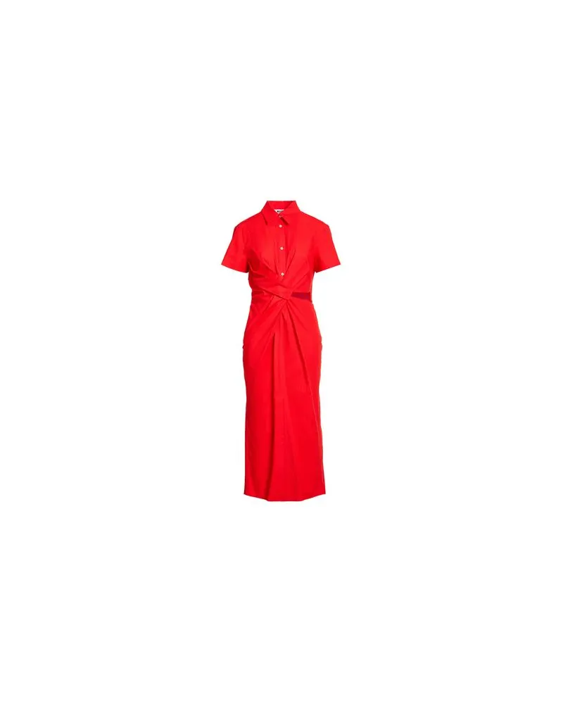MSGM KLEIDER - Midi-Kleiderauf YOOX.COM Rot